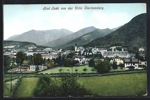 AK Bad Ischl, Teilansicht von der Villa Starhemberg