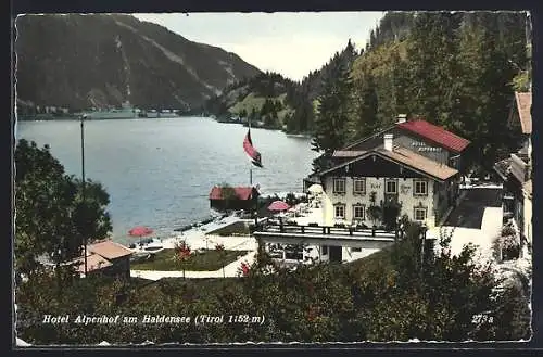 AK Haldensee /Tirol, Hotel Alpenhof