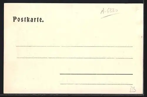 AK Hinter-Bärenbad, Gesamtansicht mit Kirche im Kaiserthal