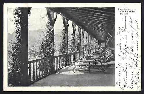 AK Hörgas, Liegehalle der Heilstätte