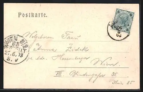 AK Admont, Kaiser-Jubiläums-Weinstübchen i. Stiftskeller