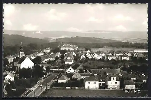 AK Horn /N.Ö., Blick auf Ort und Kirche