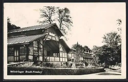 AK Bruck-Neudorf, Militärlager