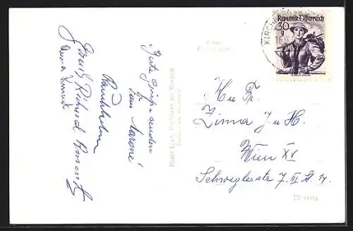 AK Kirchberg am Wechsel, Hotel 1000 jährige Linde