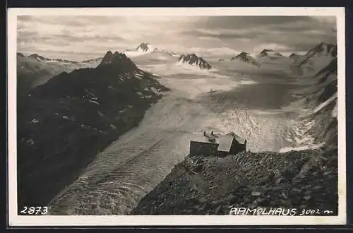 AK Ramolhaus, Blick auf die Hütte