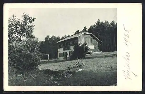 AK Pottenstein-Berndorf, Naturfreundehaus auf dem Waxeneck