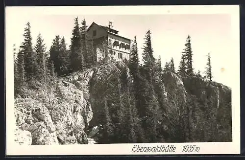 AK Ebenwaldhütte, Panoramablick