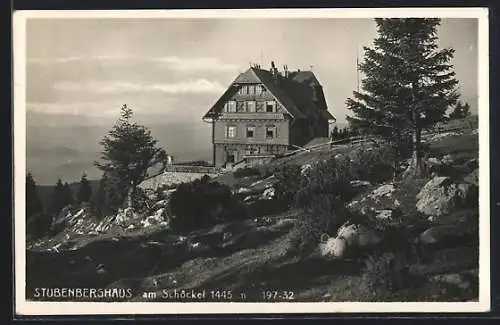 AK Stubenberghaus, Berghütte am Schöckel