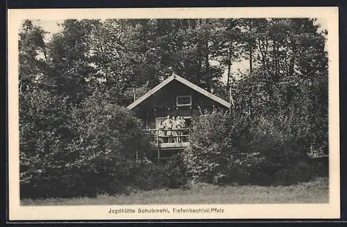 AK Edenkoben, Jagdhütte Schubmehl im Tiefenbachtal / Pfalz