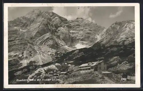 AK Hesshütte, Ansicht mit Hochtor