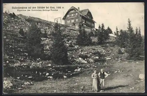 AK Stubenberghaus, ein Paar auf dem Schöckel