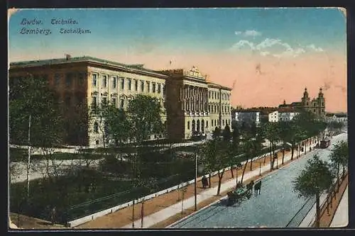 AK Lemberg, Technikum mit Strassenpartie