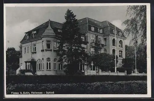 AK Fissau b. Eutin, Schloss am Kellersee