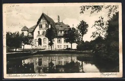 AK Grömitz, Hauptgebäude des Kinderheims Lensterhof