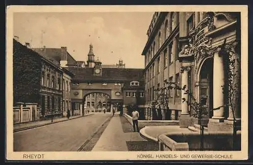 AK Rheydt, Königl. Handels- und Gewerbe-Schule