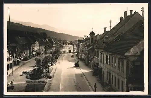 AK Kindberg, Blick über den Platz