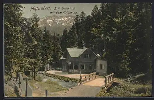 AK Mitterndorf, Bad Heilbrunn mit dem Grimming