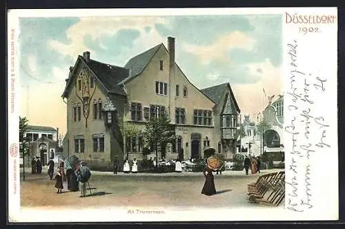 AK Düsseldorf, Industrie- und Gewerbe-Ausstellung 1902, Alt Triererhaus