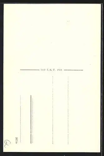 AK Krimml, Ortsansicht mit Kirche