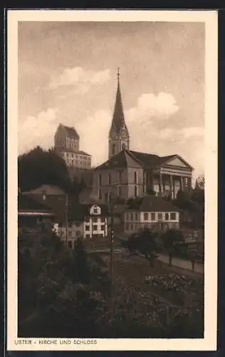 AK Uster, Kirche und Schloss