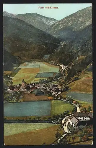 AK Furth, Ortsansicht mit Kieneck