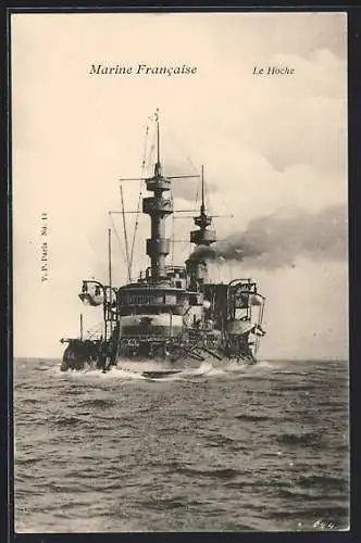 AK Kriegsschiff Hoche, Marine Militaire Francaise