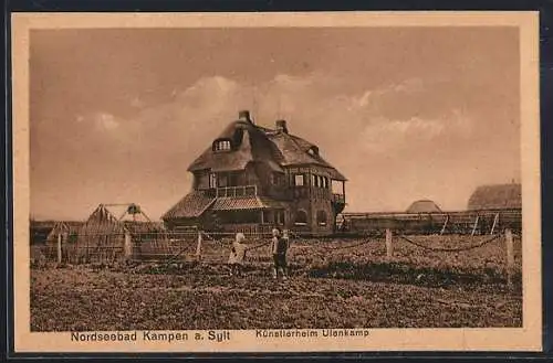 AK Kampen a. Sylt, Das Künstlerheim Ulenkamp