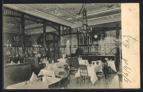 AK Hamburg-Neustadt, Hotel Kempinski, Restaurant