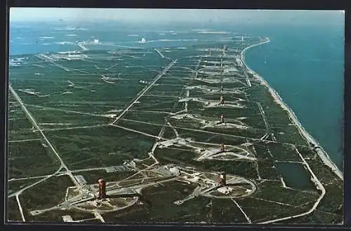 AK John F. Kennedy Space Center, Aerial View of Missile Row