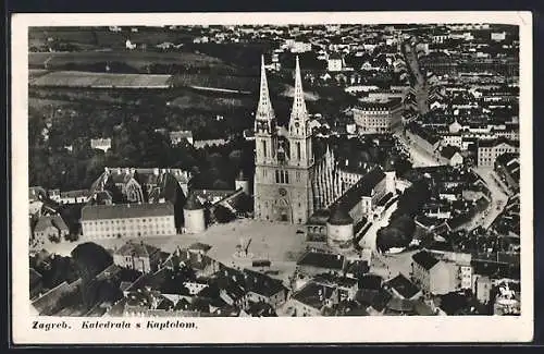 AK Zagreb / Agram, Katedrala s Kaptolom