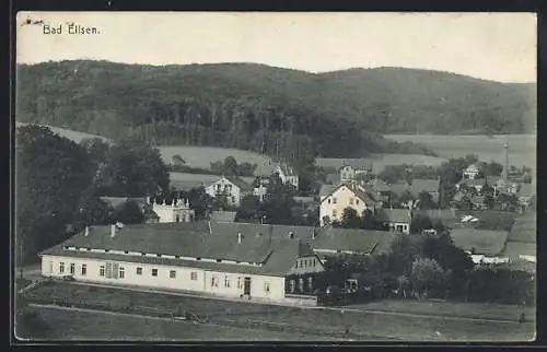 AK Bad Eilsen, Teilansicht aus der Vogelschau