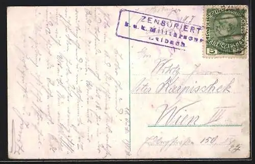 AK Ljubljana / Laibach, Panorama mit Steiner Alpen