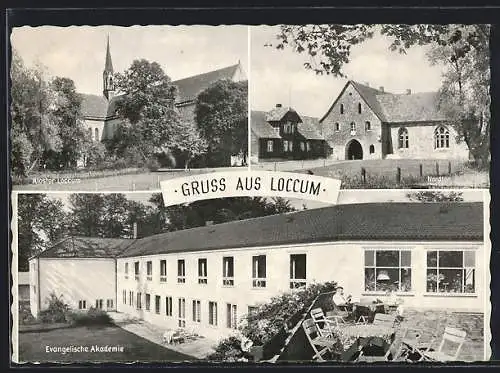 AK Loccum, Kloster mit Nordtor & Evangelischer Akademie