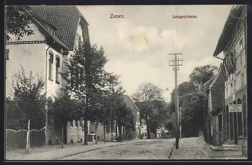 AK Zeven, Partie in der Langestrasse