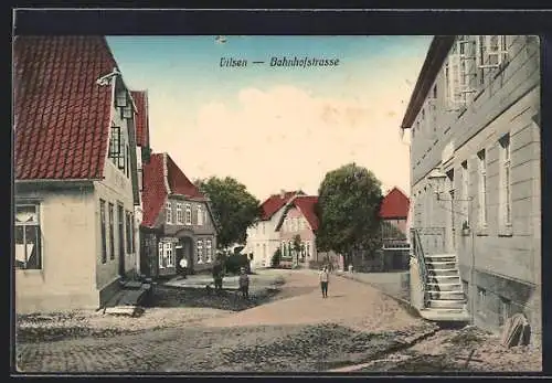 AK Vilsen, Blick in die Bahnhofstrasse