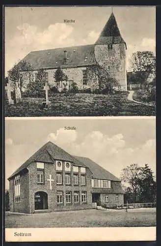 AK Sottrum / Hildesheim, Kirche und Schule