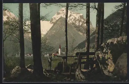 AK Lofer, Partie aus dem Baierauer Park