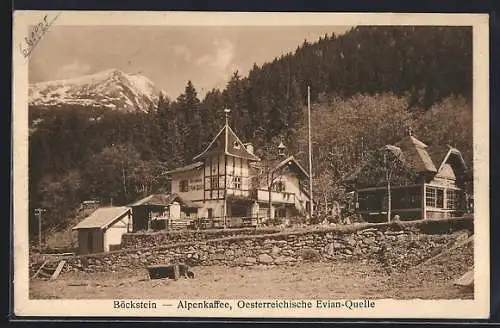 AK Böckstein, Alpenkoffe, Österreichische Evian-Quelle