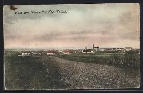 AK Rust am Neusiedler See, Blick zum Wasser