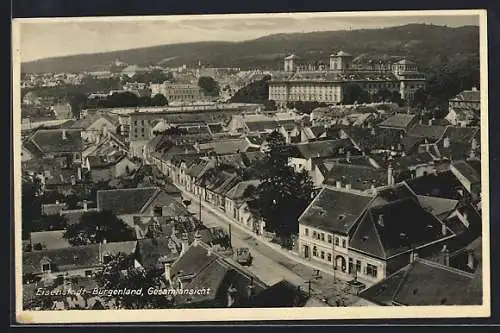 AK Eisenstadt, Teilansicht aus der Vogelschau