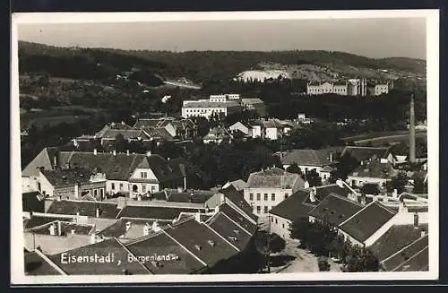 AK Eisenstadt /Burgenland, Ortsansicht aus der Vogelschau