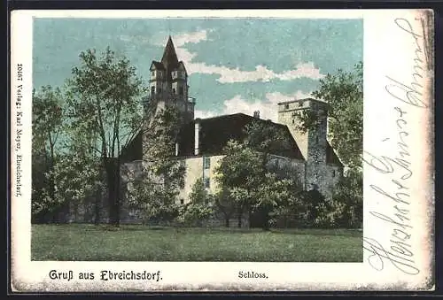 AK Ebreichsdorf, Schloss mit Rasenfläche