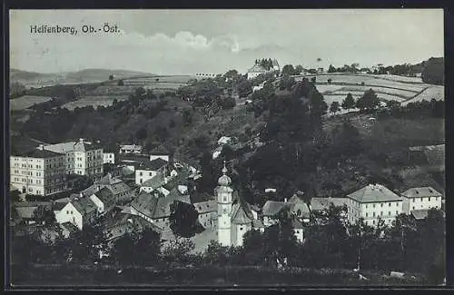 AK Helfenberg /Ob.-Öst., Teilansicht mit Kirche