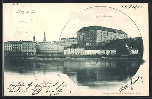 AK Linz a. D., Schlosskaserne