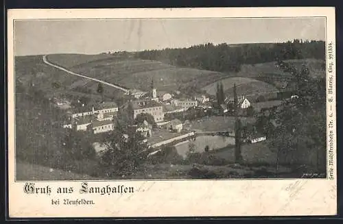 AK Langhalsen bei Neufelden, Ortspartie