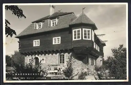 AK Bernstein /Bgl., Haus des Roten Kreuzes Madonnaschlössl