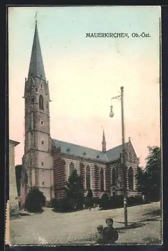 AK Mauerkirchen, Die Pfarrkirche