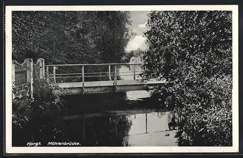 AK Horst / Harburg, An der Mühlenbrücke