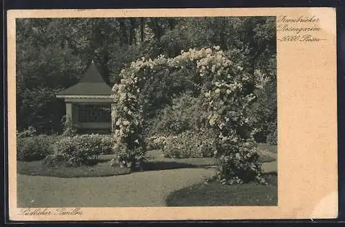 AK Zweibrücken, Rosengarten, Südlicher Pavillon