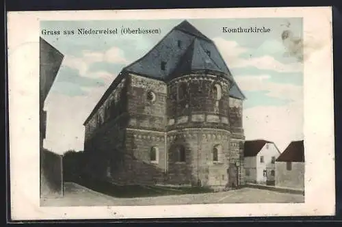 AK Niederweisel /Hessen, An der Komthurkirche